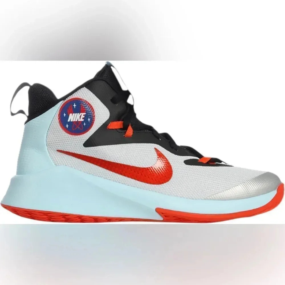 Nike Future Court SD GS Pure Platinum Team Orange Size 7Y